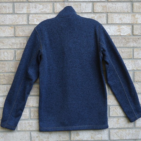 SIZE S. Eddie Bauer Fleece Quarter Zip Pullover. - Picture 4 of 16